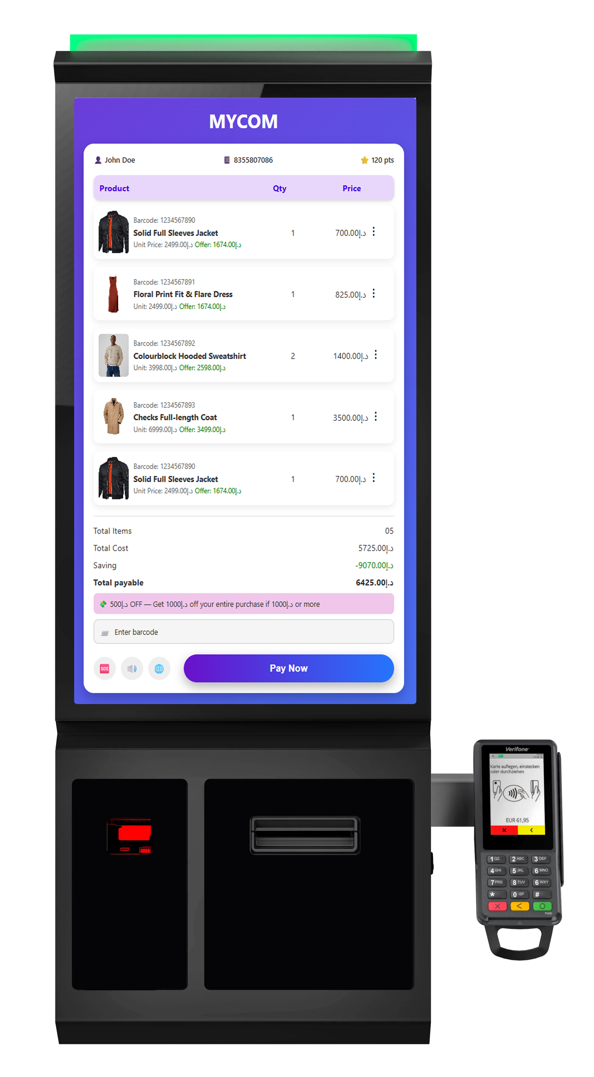 Retail Self Checkout