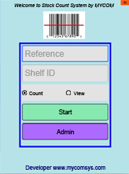 StockCount App Screen